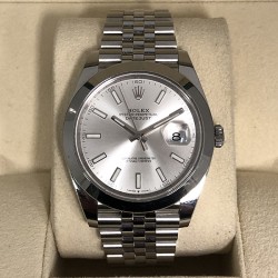 Pre Owned Rolex DateJust 2 Stainless Steel 41mm Ref.126300 Full Set